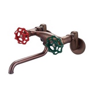 【人水 良品衛浴】綠園雙把手混合水龍頭(向下)06-207 台灣製造