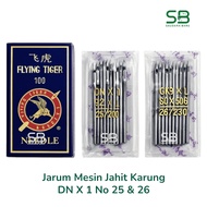 MESIN NP7A Sack Sewing Machine Needle DN X 1 Needle No. 25 DNX1 25 Sack Machine Needle GK 9 No. 26 G