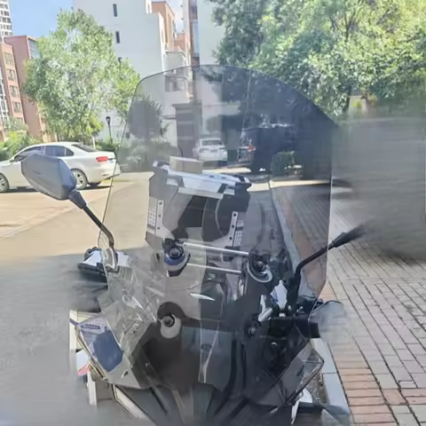 Motorcycle Modified Windshield Wind Deflector For KOVE 625X Heightened Windshield Front Glass Access