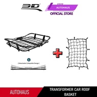 3D Mats Transformer Car Roof Basket