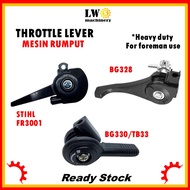 Mesin rumput throttle lever brush cutter bg328 TL33 TB33 bg330 fr3001