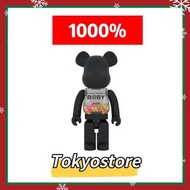 1000％ 磨砂黑千秋MY FIRST BE@RBRICK B@BY MATT BLACK