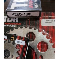 JUPITER Z1 VEGA GEAR SETTDR ZR 428 GOLD