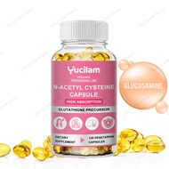 NAC Glutathione Supplement for Liver, Respiratory, Skin Antioxidant, Heart, Brain Immune Health