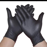 Disposable Gloves Black ( Nitrile , Powder Free )