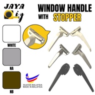 STOPPER Aluminium Window Handle with stopper / Pemegang Cermin Tingkap Casement Handle/ Pemegang Tin