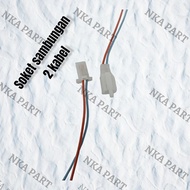 2-wire connection socket