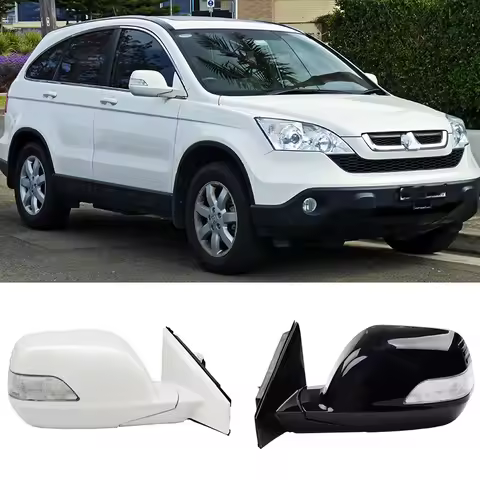 5/7/9PIN Car Accessories Outside Door Rearview Side Mirror Assembly Assy For HONDA CRV CR-V 2007 200