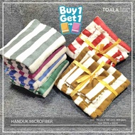 BUY 1 GET 1 MICROFIBER BATH TOWEL - HAND TOWEL - 30CM X 60CM - 70CM X 140CM