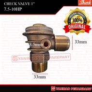 MESIN 7.5HP 10HP CHECK VALVE SHARK 7.5 10 COMPRESSOR ENGINE TANK VALVE hp