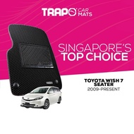 Trapo Car Mat for Toyota Wish 7 Seater (2009 – 2017) SG | Anti-Slip | Waterproof | Custom Made | Odo