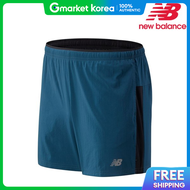 New Balance | นวบาลานซ กางเกงขาสน คอร 5 นว สฟา-เขยว รน MS93913-OBE