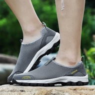 Korea Ready Stock！ Four Seasons Quick-drying shoes Large size 39-48 Outdoor Hiking Shoes Men shoe COD