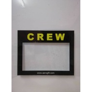 STICKER ROADTAX CREW /ROADTAX KERETA/AIRLINES CREW/BOEING/AIRBUS/MAS/AIRASIA