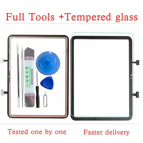 For iPad 10 Touch Screen Replacement Digitizer Touch Glass Kits 10.9 Inch A2696 A2757 A2777 With Too