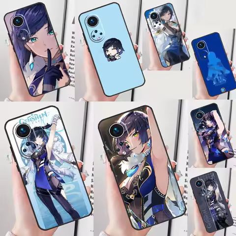 Yelan Genshin Impact Case For Honor Magic 5 6 7 Lite Honor 200 Pro X8b X9a X8a X8 X9 X9c X9b 50 70 9