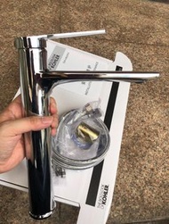🏆官方認證紫鑽商戶🏆 KOHLER科勒加高冷熱龍頭洗手間水龍頭全銅臺盆洗手盆面盆固 科勒衛浴全銅龍頭洗臉盆龍頭