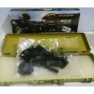 READY STOCK 4D DIY FOR BUILDING UP MODEL ASSEMBLY HK416 (1:6) TOY COLLECTION GUN