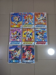 bb戰士 地上最強編 傳說大將軍編 sd 高達 gundam 新版 絕版  阿修羅頑駄無 no.104 頑駄無阿修羅王 no.116 頑駄無白龍大帝 no.115 烈空頑駄無 no.112 烈光頑駄無