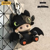 [GENUINE] 52TOYS NOOK Limited Edition keychain- NOOK x Toothless Figure Toy - nook secret to trainin