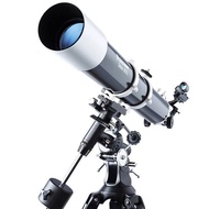 กล้องโทรทรรศน์ดาราศาสตร์ระดับมืออาชีพ Celestron 80EQ กําลังขยาย 675X HD พร้อมตัวค้นหาดาวจุดสีแดงและ EQ2German Equatorial Mount