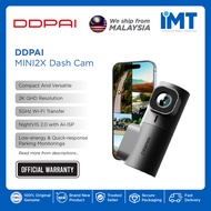 DDPAI Mini 2X Dashcam | 2K QHD Resolution | NightVIS 2.0 with AI-ISP | 5GHz Wi-Fi Transfer