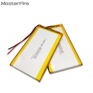 4PCS 6060100 5000mah 3.7V Lithium Polymer Battery For Power Bank Laptop E-Book Tablet PC MID Recharg