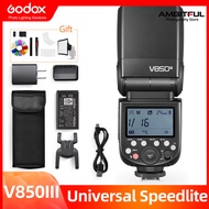 Godox V850III 76W 2.4G GN60 Wireless X System Li-ion Battery Universal Speedlite for Canon Nikon So