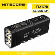 NITECORE TM12K 12000 Lumens ปุ่มเดียวสว่างมากฝ่ามือป้องกันแสงที่แข็งแกร่งไฟฉาย