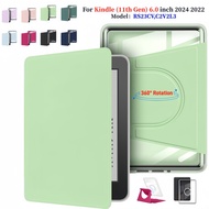For Kindle 11th Gen 6.0 inch 360 Rotatable RS23CV C2V2L3 Senior Magnetic separation E-Reader Case