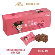 JYNNS Brown Sugar with Rose JYNNS Brown Sugar-Rose Brown Sugar 24g x 7pcs