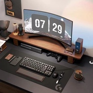 ✿FREE SHIPPING✿ Wooden Monitor Riser Ergonomic Stand Laptop Stand Desk Organizer Keyboard Storage Posture Correction Wooden Monitor Riser Ergonomic Stand Laptop Stand Desk