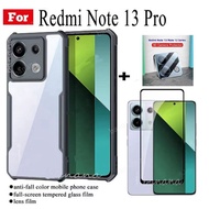 Color Edge Case Clear Back For Xiamo Redmi Note13 Pro Plus Shockproof Note13 Note13Pro