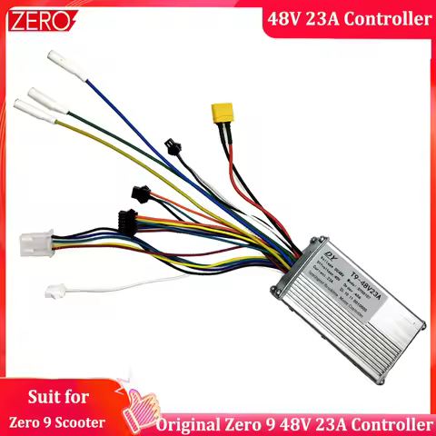 Original Zero 9 Sine Wave Controller 48V 23A Controller Official Zero 9 Accessories for Official 52V