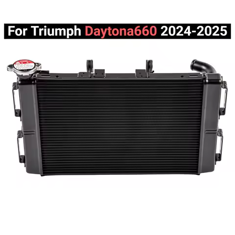 for Daytona660 Motorcycle Replacement Radiator Engine Cooling Water Cooler for Triumph Daytona 660 2