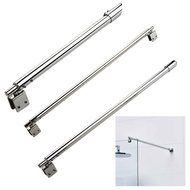 Adjustable Stainless Steel Shower Screen Support Bar Arms For 8-12mm Glass Panel Stainless Steel Sho