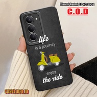 HP Latest Xiaomi Redmi 15 4G 2025 Case - Cute Case - Vespa Fashion Case - Xiaomi Redmi 15 4G Case - 