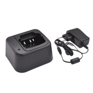 BC119N Desktop Charger Tray & AC Adapter for ICOM IC-F70DS F3 F4 F11 F21 HAM Radio BP253 BP235 BP237