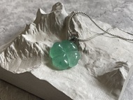 【幸運草。東菱玉項鍊】四葉草、鈦鋼、男項鍊、中性項鍊、女項鍊