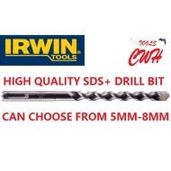 5-16MM RANGE IRWIN JORAN HEAVY DUTY SDS PLUS DRILL BIT SDS+ SDS + CONCRETE MASONRY WALL CEMENT FOR R