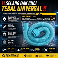 Sanho 1 Meter Drain Sink Hose - Kitchen Sink Drain Hose, Flexible, Leak-Proof, Easy to Install & Dur