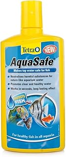 Tetra AquaSafe to Turn Tap Water into Safe and Healthy Water for Fish and Plants, 500 ml