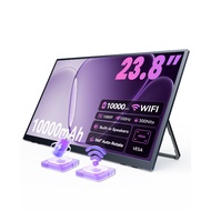 ZSCMALL 21.5''/23.8'' 1080P 60Hz Wireless/Wire 1080P 60Hz Portable Monitor with Built-in Battery