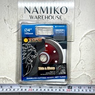 TORA Diamond wheel 4 inch turbo grinder