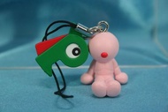 藤子不二雄 扭蛋 電話繩 吊飾 神奇小子 替身 Fujiko F Fujio Characters Mini Figure Strap P4 Copy Robot Perman P badge No 