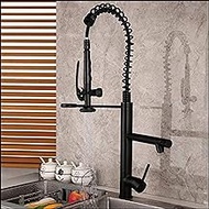 Pull Out &amp; Down Swivel Kitchen Faucet Rotated Basin Sink Faucet Matte Black Mixer Tap 2 Functions Kitchen Mixer Taps interesting