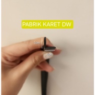 SIKU Rubber L 1X1 cm, 2X2 cm, 3X3 cm RUBBER SAFETY ELBOW PROTECTOR CORNER SAFETY RUBBER ELBOW METER 