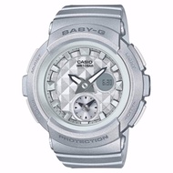 Casio Baby-G Womens Watches BGA-195 series Resin Band Silver Strap BGA-195-8A - intl