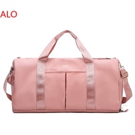 【New】 Alo Yoa Luggage Bag Dry Wet Separation Sports Yoga Fitness Bag Large Capacity Short Trip Train