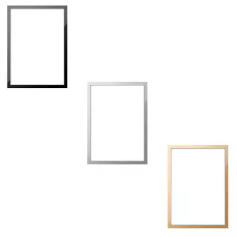 A3 A4 8.5x11inch Magnetic Photo Frame Self Adhesive Wall Home Decor Magnetic Picture Frames Poster C